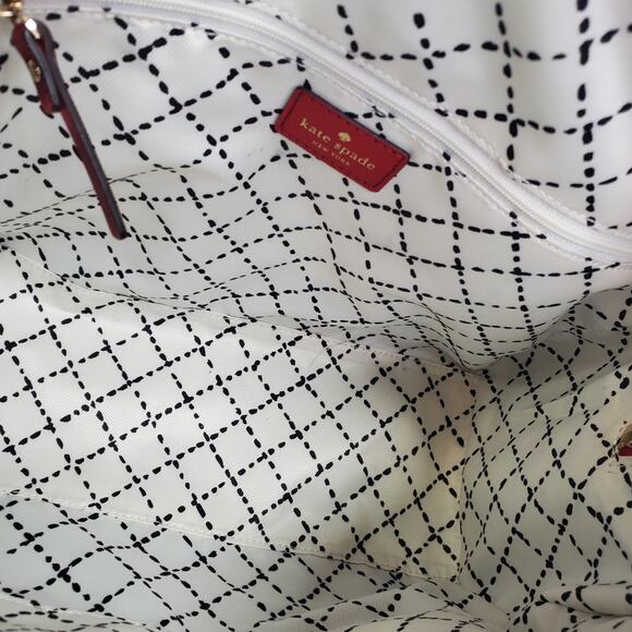 Kate Spade Newbury Lane Loden Satchel Shoulder Bag Red WKRU2462 Crossbody NEW - Picture 9 of 14